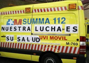 El TSJM anula los servicios mínimos fijados por el Gobierno de la Comunidad de Madrid en el SUMMA 112