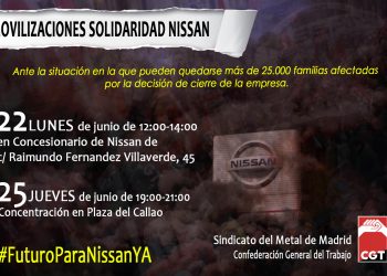 MOVILIZACIONES SOLIDARIDAD NISSAN