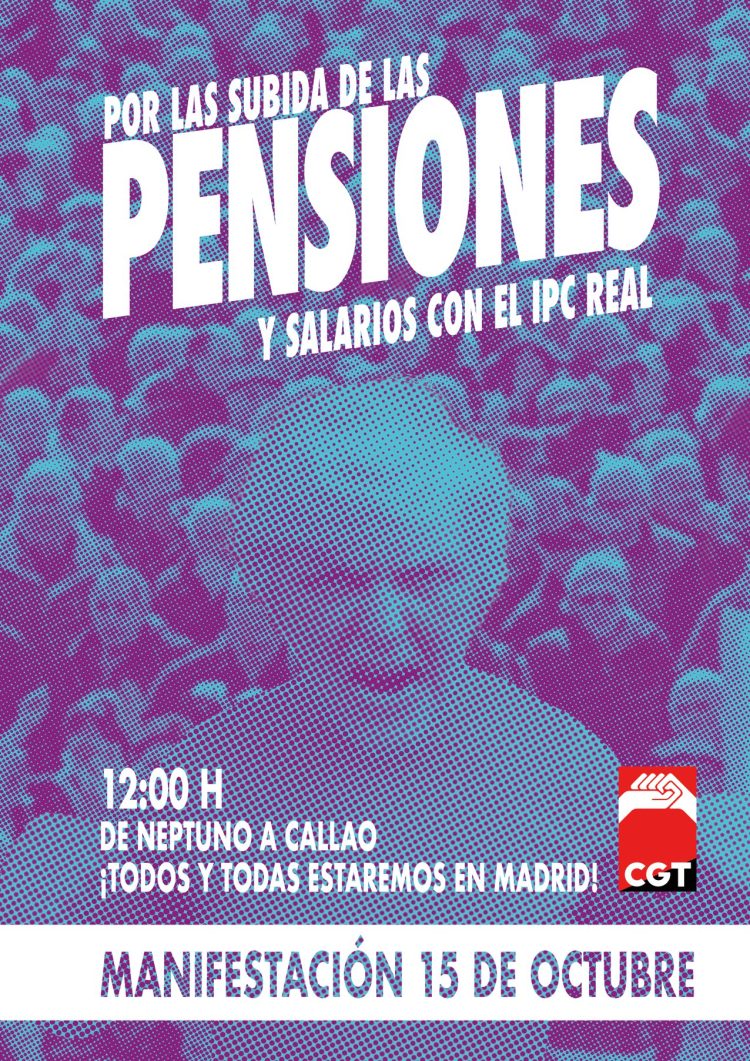 15O – MANIFESTACIÓN POR NUESTROS DERECHOS Y NUESTRAS PENSIONES