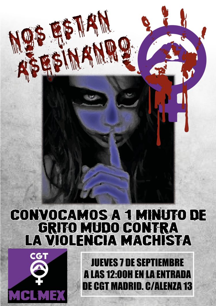 MINUTO DE SILENCIO PRIMEROS JUEVES DE MES