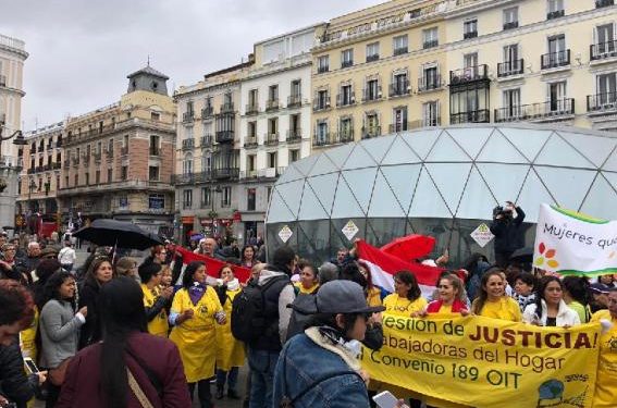 Se constituye en Madrid una plataforma en defensa de los derechos de las empleadas del hogar