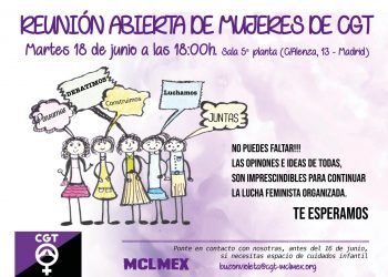 Reunión Abierta Mujeres CGT