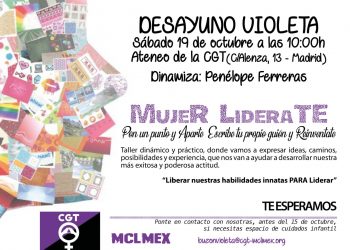 Desayuno Violeta Octubre