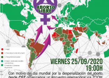 Encuentro Internacional por la Despenalización del Aborto–25 Septiembre 19 horas