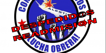 Concentración 28-01-2021 9:30 hs. contra los despidos en ALESTIS