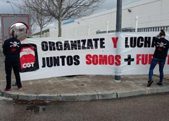 CGT sigue sumando en Decathlon CAR Getafe