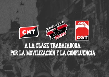 CGT, CNT y Solidaridad Obrera hemos decidido superar el aislamiento y centrarnos en lo que tenemos en común