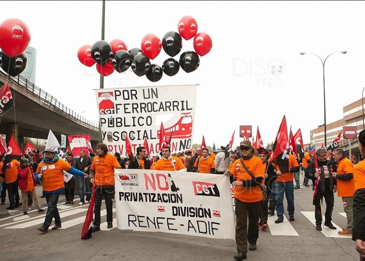 Por un convenio para todas y todos. No a la segregación de los convenios en ADIF y ADIF AV.